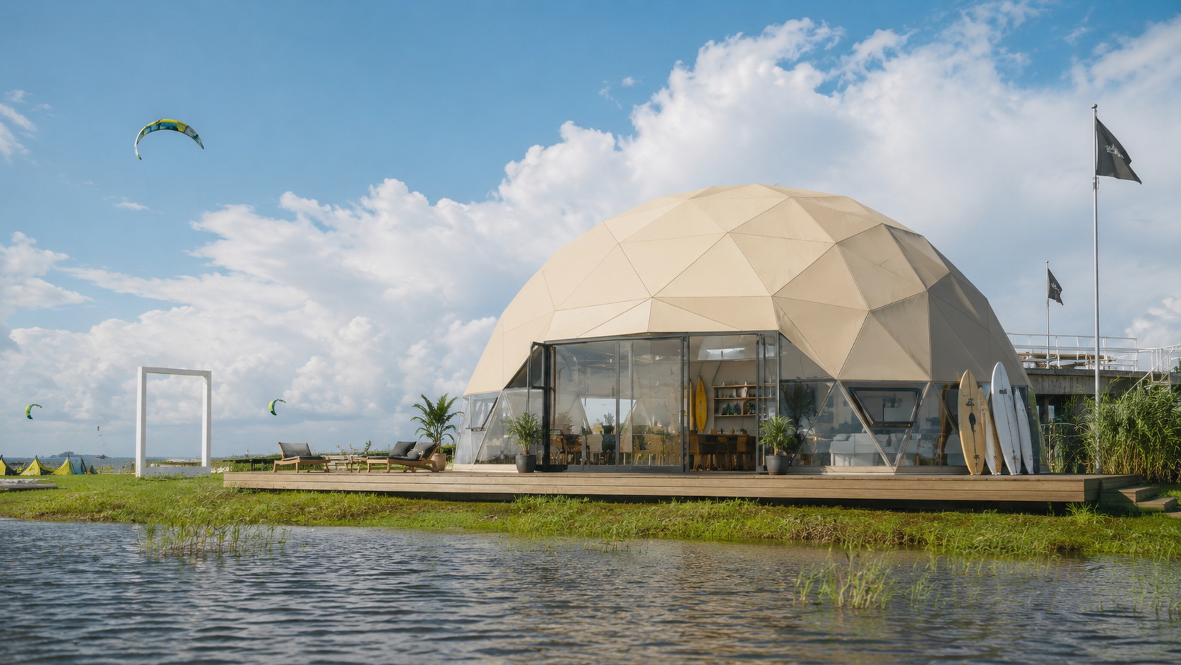 Glamping kupolai